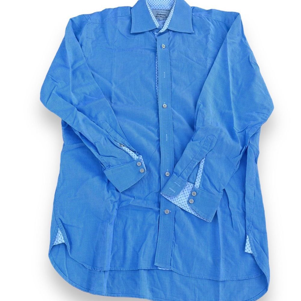 Ted Baker Endurance Classic Fit Button Down Men's Shirt Sz. 15.5 US M